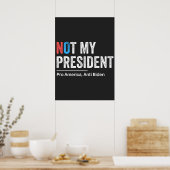 Niet mijn president poster (Keuken)