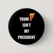 Niet mijn President Ronde Button 5,7 Cm (Voorkant)
