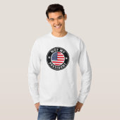 Niet mijn president t-shirt (Voorkant volledig)