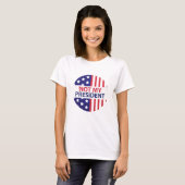 Niet mijn President T-shirt (Voorkant volledig)