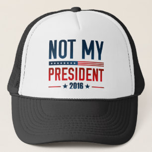 Niet mijn President Trucker Pet