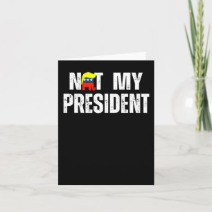 Niet mijn President Trump 2025 Kaart