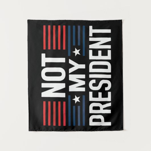 Niet mijn President Wandkleed (Voorkant)