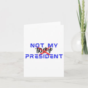 Niet mijn President (zeg nee tegen het fascisme) Kaart
