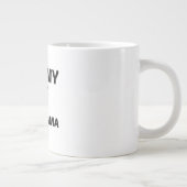 NIET MIJN PROB LLAMA GROTE KOFFIEKOP (Rechts)