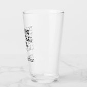 Niet mijn probleem glas (Links)