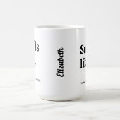 Niet mijn probleem grappig koffiemok (Center)