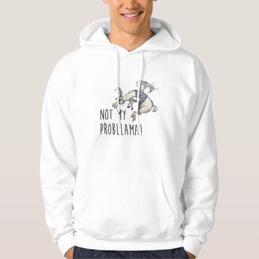 Niet mijn probleem Hoody (Voorkant)