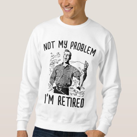 NIET MIJN PROBLEEM IK BEN TERUGGESCHREVEN T-shirts (Voorkant)