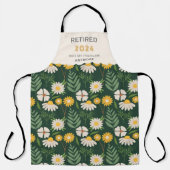 NIET mijn probleem meer Grappig Pensioen Gift Schort (Voorkant)