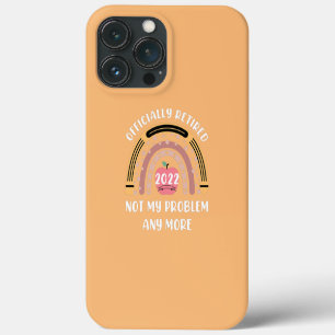 Niet Mijn Probleem Meer Grappige Gepensioneerde Le Case-Mate iPhone Case