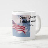 Niet mijn schuld grote koffiekop (Voorkant rechts)