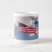 Niet mijn schuld grote koffiekop (Voorkant)