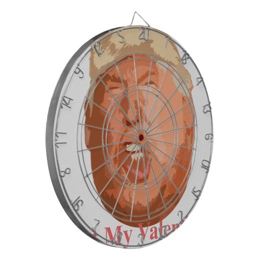 niet mijn valentijn dartbord (Voorkant Links)