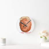 niet mijn valentijn ronde klok (Huis)