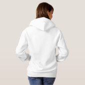 Niet mijn vrede waard hoodie (Achterkant volledig)