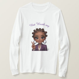 Niet mijn vrede waard t-shirt