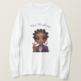 Niet mijn vrede waard t-shirt