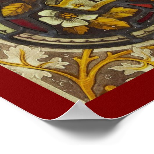 Niet Mijn wil, maar Uw wil geschiede. Lukas 22:42 Poster (Hoek)