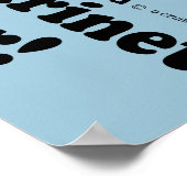 Niet minder met de Alto Sax-speler Poster (Hoek)