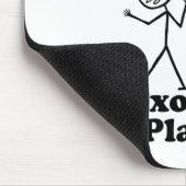 Niet minder met de saxofone-speler muismat (Hoek)