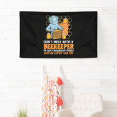 Niet minder met een bijenhouder spandoek (Insitu)