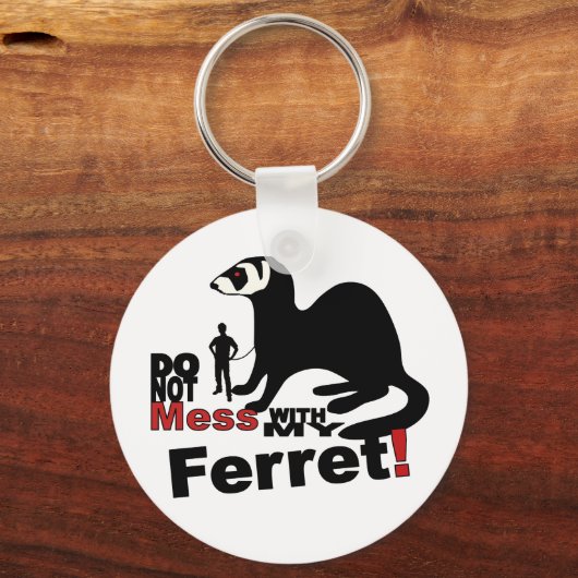 Niet minder met mijn fret sleutelhanger (Voorkant)