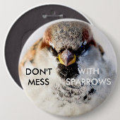 Niet minder met rijen ronde button 6,0 cm (Voorkant /achterkant)