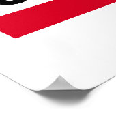 Niet minder met sociale zekerheid poster (Hoek)