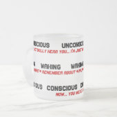 Niet-morend-persoonskoffieMok Matglas Koffiemok (Voorkant links)