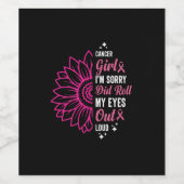 Niet naar beneden gaan zonder een gevecht wijn etiket (Enkel label)