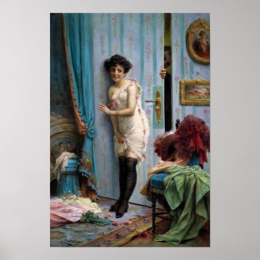 Niet naar binnen gaan door Hans Zatzka - poster (Voorkant)