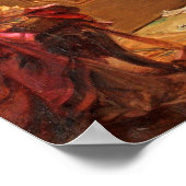 Niet naar binnen gaan door Hans Zatzka - poster (Hoek)