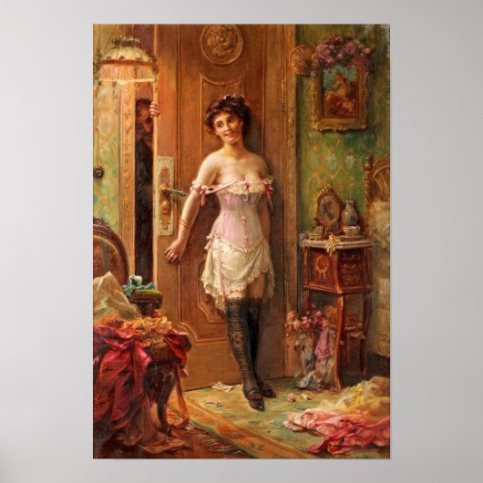 Niet naar binnen gaan door Hans Zatzka - poster (Voorkant)