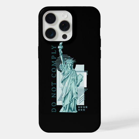 Niet naleven iPhone hoesje (Achterkant)