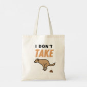Niet nemen tote bag (Achterkant)