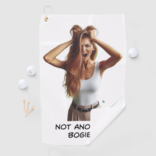 Niet nog een draaistel?! - Dames golfhanddoek (Insitu)