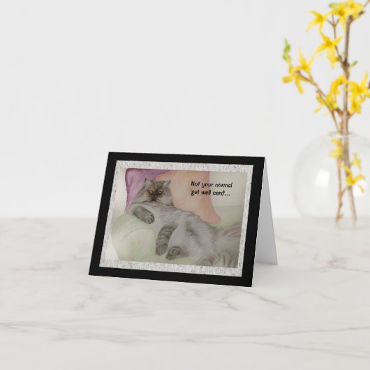 Niet normaal kaart (Gele Bloem)