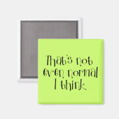 Niet normaal magneet (Voorkant / Achterkant)