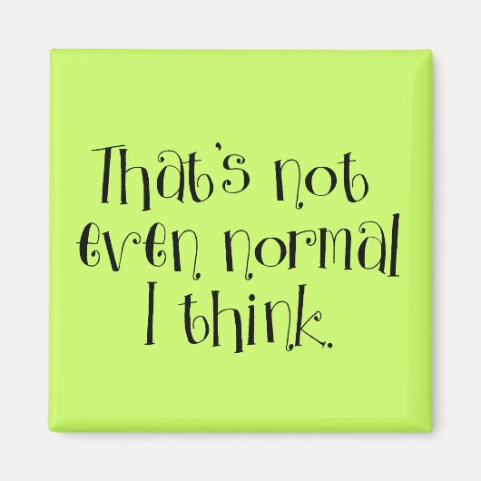 Niet normaal magneet (Voorkant)