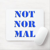 Niet normaal muismat (Met muis)