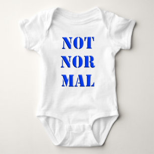 Niet normaal romper