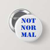 Niet normaal ronde button 5,7 cm (Voorkant /achterkant)