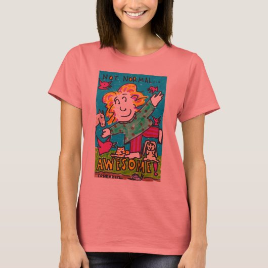 Niet normaal t-shirt (Voorkant)