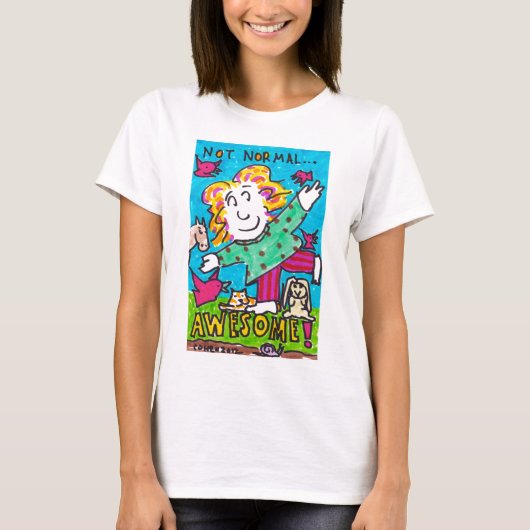 Niet normaal t-shirt (Voorkant)