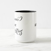 Niet nu ben ik introverte mok (Midden)