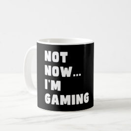 Niet Nu Ik Ben Gaming - Grappige Video Gamer Koffiemok