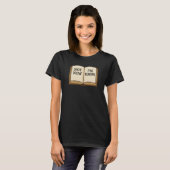 Niet Nu Ik Lees T-shirt (Voorkant volledig)