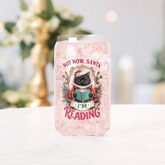 Niet Nu Kerstman Ik Lees Blikvorm Glas (Insitu (Huwelijk))