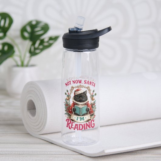 Niet Nu Kerstman, Ik Lees Even Waterfles (Yoga (Gedraaid)  )